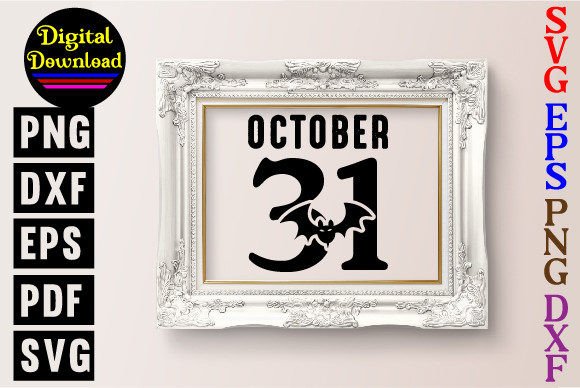 October 31 Svg Design