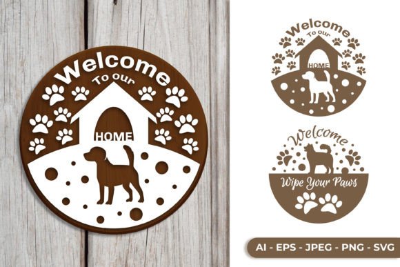 Welcoming Embroidery Design
